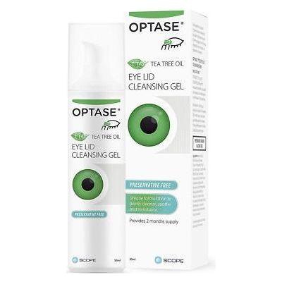 Optase Optase Tea Tree Oil Eyelid Cleansing Gel 1.7oz Eyelid Cleansing Gel White Smoke