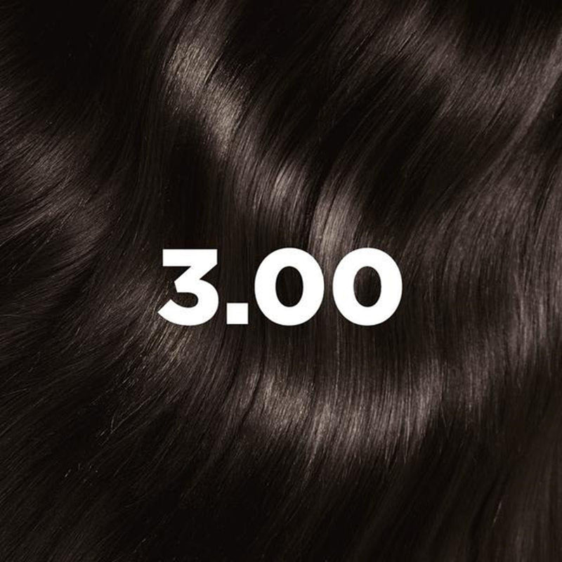 Lazartigue Lazartigue La Couleur Absolue Permanent Hair Color Kit 3.00 Dark Chestnut Hair Color Kit Black