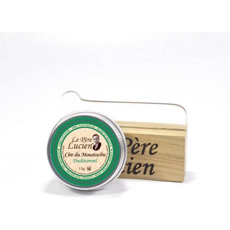 Le Pere Lucien Le Pere Lucien Traditionnel 100% Natural Mustache Wax 15g Mustache Wax Beige