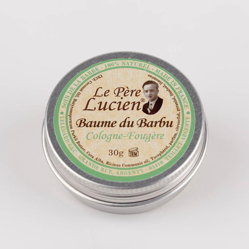 Le Pere Lucien Le Pere Lucien Cologne Fougere Natural Beard Balm 30g Beard Balm Light Gray