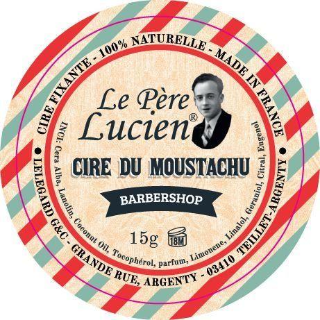 Le Pere Lucien Le Pere Lucien Barbershop 100% Natural Mustache Wax 15g Mustache Wax Wheat