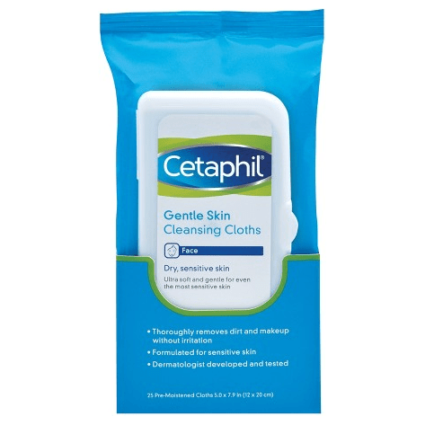 Cetaphil Cetaphil Gentle Skin Cleansing Cloths Unscented - 25ct SkinCare Light Sea Green