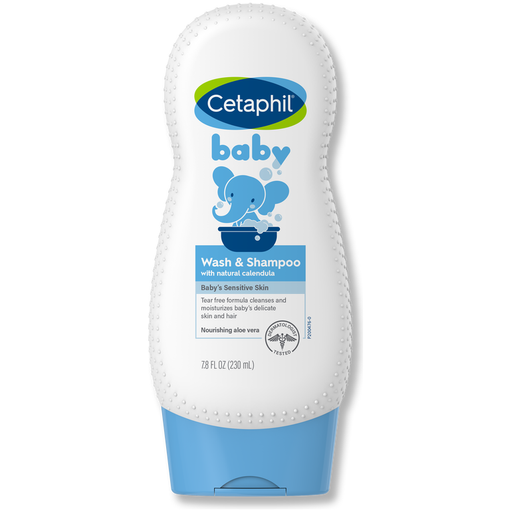 Cetaphil Cetaphil Baby Wash and Shampoo with Organic Calendula, 7.8 Oz Baby Products Lavender