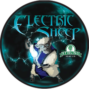 Stirling Soap Co Stirling Soap Co. Electric Sheep Shaving Collection Shaving Set Black Shaving Soap 5.8 oz