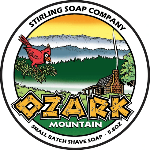Stirling Soap Co Stirling Soap Co. Ozark Mountain Shaving Collection Shaving Set Light Goldenrod Shaving Soap 5.8oz