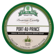 Stirling Soap Co Stirling Soap Co. Port-au-Prince Shaving Collection Shaving Set Light Gray Shaving Soap 5.8oz
