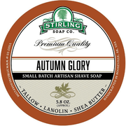 Stirling Soap Co Stirling Soap Co. Autumn Glory Shaving Collection Shaving Set Light Gray Shaving Soap 5.8oz