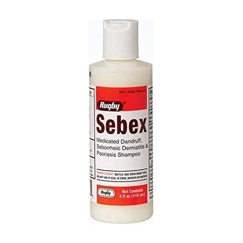 Rugby Rugby Sebex Shampoo Salicylic Acid 2%  4 oz Shampoo Light Gray