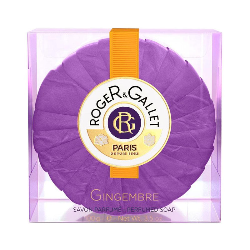 Roger & Gallet Roger & Gallet Gingembre Bar Soap for Unisex 3.5 oz Bar Soap Dark Orchid