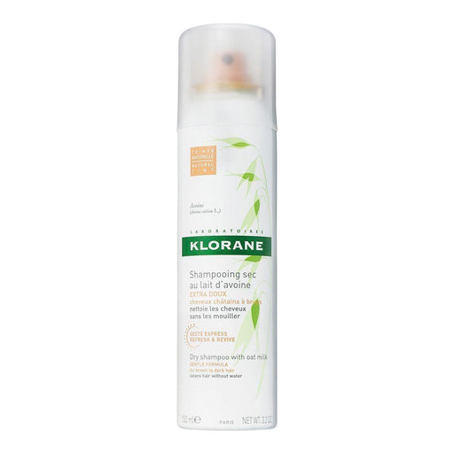 Klorane Klorane Dry Shampoo with Oat Milk, Natural Tint, 3.2 Oz Dry Shampoo Beige