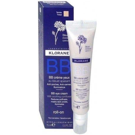 Klorane Klorane BB Eye Cream with Soothing Cornflower, 0.5 Oz Eye Cream Dark Slate Blue