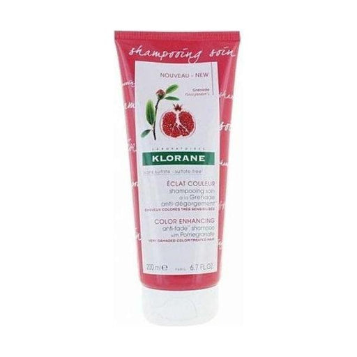 Klorane Klorane Color Enhancing Anti-Fade Shampoo with Pomegranate, 6.7 Oz Shampoo Light Gray