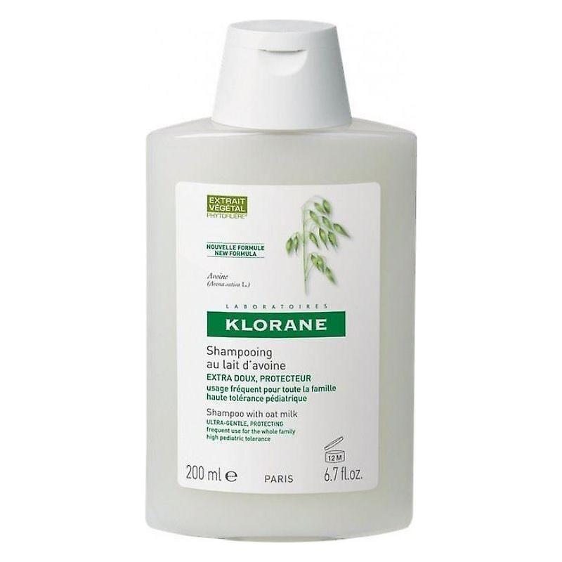 Klorane Klorane Ultra Gentle Shampoo with Oat Milk 6.7 Oz Shampoo Light Gray