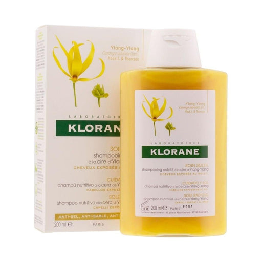 Klorane Klorane Nourishing Shampoo with Ylang-Ylang Wax 6.7fl.oz Shampoo Light Gray