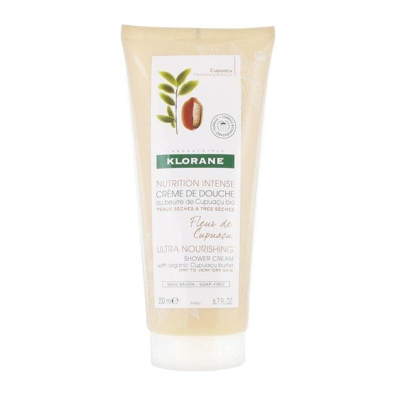 Klorane Klorane Ultra Nourishing Shower Cream With Organic Cupuacu Flower 6.7 oz Shower Cream Antique White