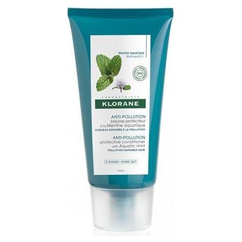 Klorane Klorane Anti-pollution Protective Conditioner With Aquatic Mint 5.0 Oz Conditioner Dark Cyan