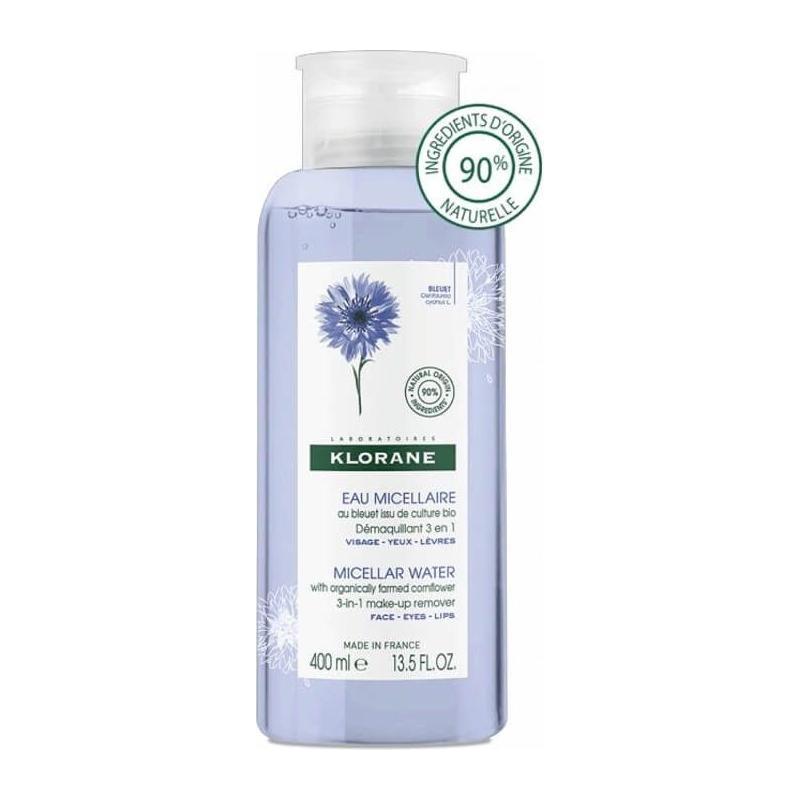 Klorane Klorane Micellar Water With Organically Farmed Cornflower, 13.5-oz. Micellar Water Light Gray