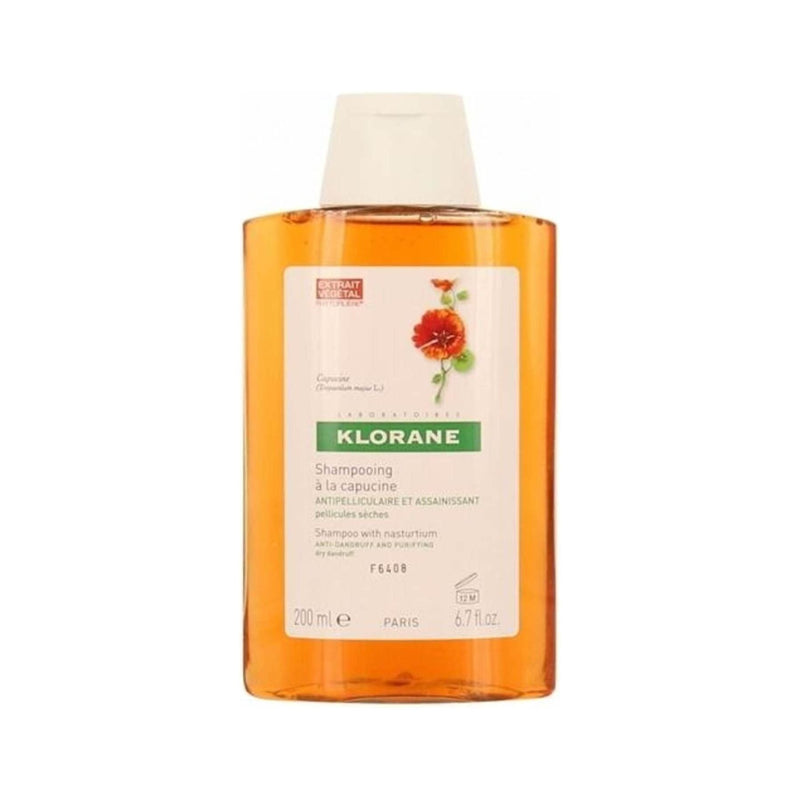 Klorane Klorane Shampoo Nasturtium Anti-Dandruff (Dry) 6.7 oz. Shampoo Bisque