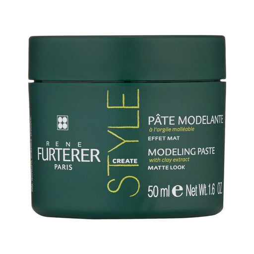 Rene Furterer Rene Furterer STYLE Modeling Paste Matte Look, 1.67 fl oz Hair Styling Paste Dark Slate Gray