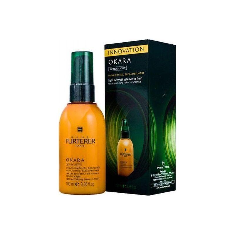 Rene Furterer Rene Furterer OKARA Light Activating Leave in Fluid 3.38 oz Hair Care Product Black