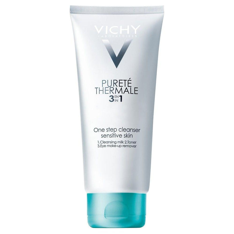 Vichy Vichy Purete Thermale 3-in-1 One Step Cleanser - 6.7 fl oz tube Skin Cleanser Light Gray