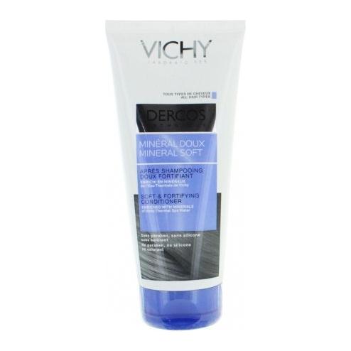Vichy Vichy Dercos Mineral Soft & Fortifing Conditioner 200ml Hair Conditioner Light Gray
