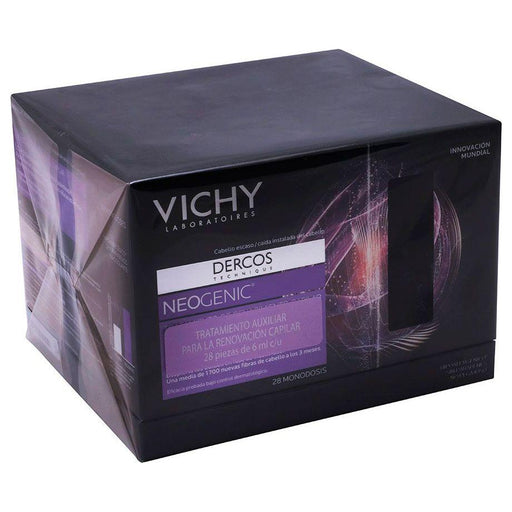 Vichy Vichy Dercos Neogenic Hair Loss Treatment 28 Monodoses Hair Loss Treatment Dark Slate Gray
