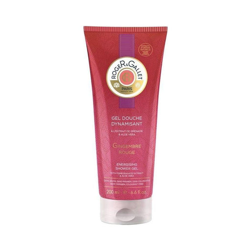 Roger & Gallet Roger & Gallet Gingembre Energising Rouge Shower Gel 6.6 oz Shower Gel Maroon