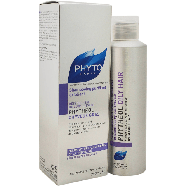 Phyto Phyto Phytheol Purifying Scalp Exfoliating Shampoo 6.7 Oz Shampoo Gray