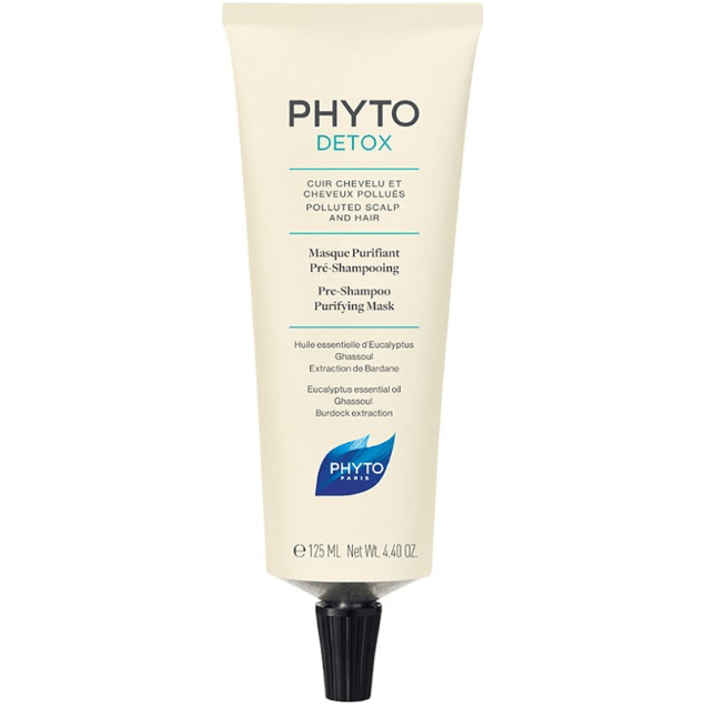 Phyto Phyto Detox Pre-Shampoo Purifying Mask 125ml Hair Mask Antique White