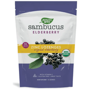 Nature's Way Nature's Way Sambucus Elderberry Zinc Lozenges Original Flavor 24ct Dietary Supplements Light Gray