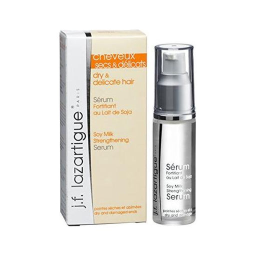 J.f. Lazartigue J.f. Lazartigue Soy Milk Strengthening Serum 30ml Hair Serum Light Gray