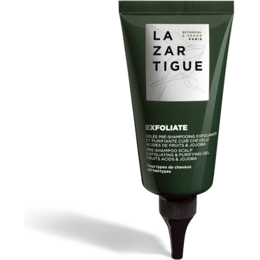 Lazartigue Lazartigue Exfoliate Pre-Shampoo Scalp Exfoliating & Purifying Gel 2.5 Oz Hair Care Product Light Gray