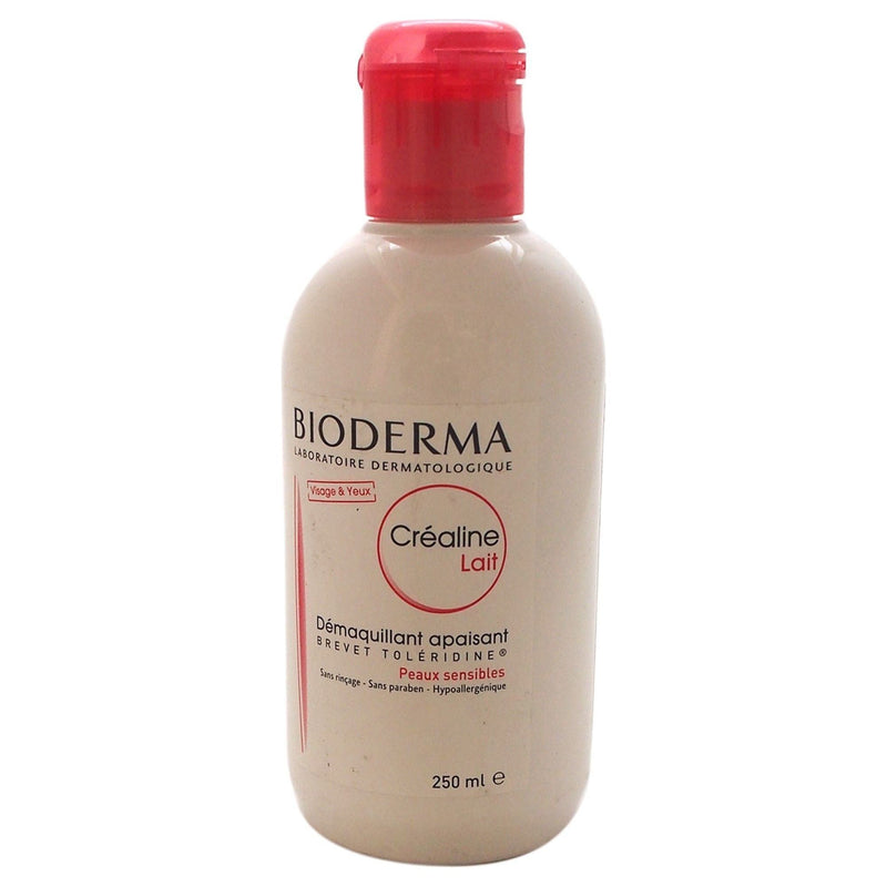 Bioderma Bioderma Crealine Lait Demaquillant Apaisant 8.4 Oz Skin Care Product Rosy Brown