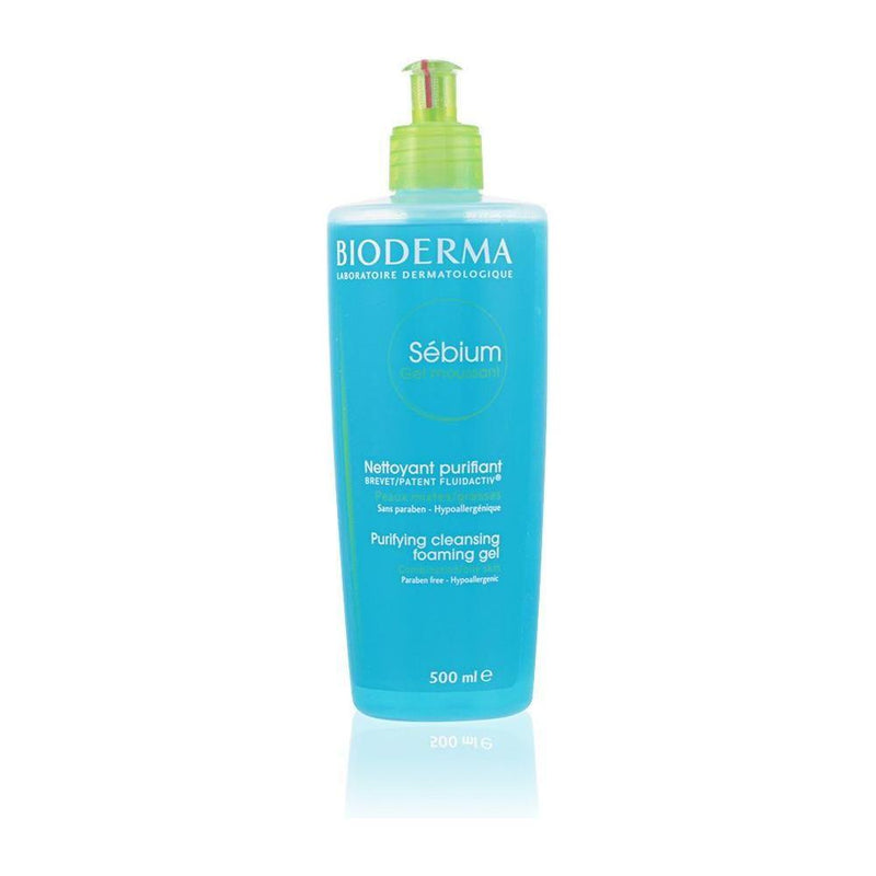 Bioderma Bioderma Sebium Purifying Cleansing Foaming Gel 200ml Facial Cleanser Light Gray