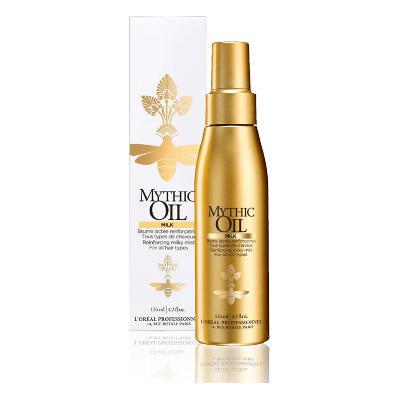 L'Oreal L'Oreal Mythic Oil Milk Reinforcing Milky Mist 125ml Hair Oil Beige