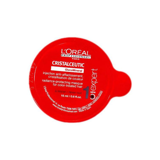 L'Oreal L'Oreal Serie Expert Cristalceutic Radiance Protecting Masque - 1 tube x 0.6 oz Hair Masque Red