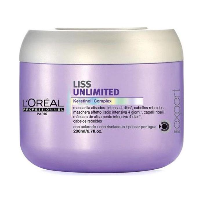 L'Oreal L'Oreal Professionnel Liss Unlimited Masque 200ml Hair Masque Thistle