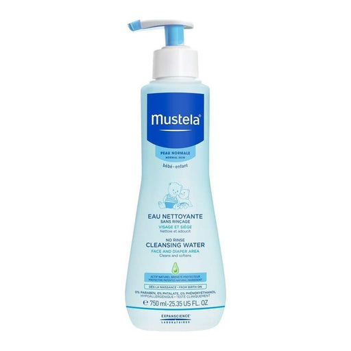 Mustela Mustela No Rinse Cleansing Baby Micellar Water 25.35 fl oz Baby Micellar Water Lavender