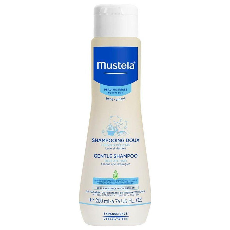 Mustela Mustela Gentle Shampoo for Normal Skin 6.76 oz Shampoo Light Gray