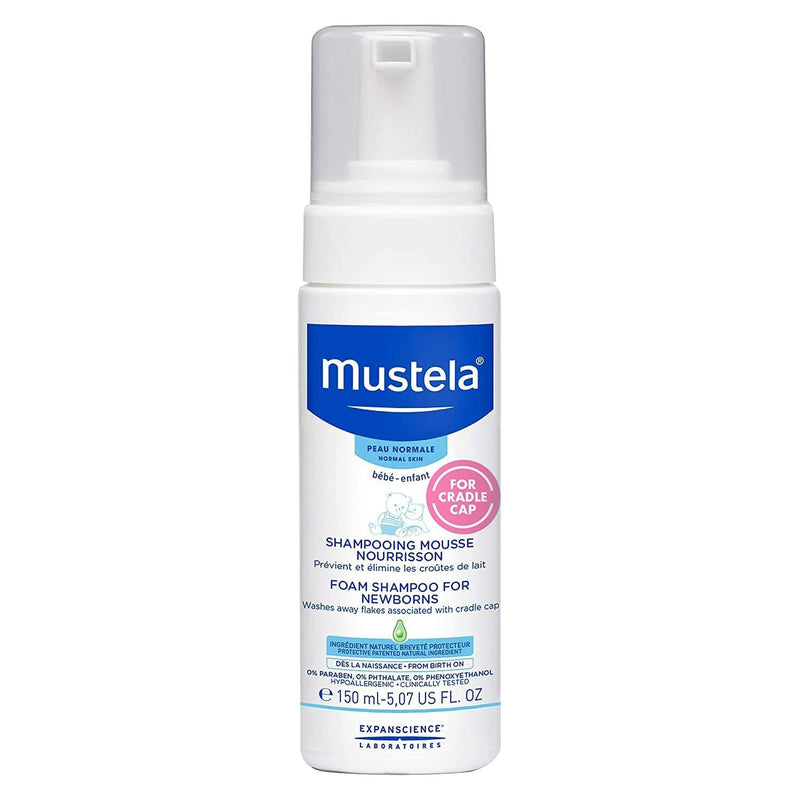 Mustela Mustela Baby Cradle Cap Foam Mousse Shampoo 5.07 Oz? Baby Shampoo Lavender