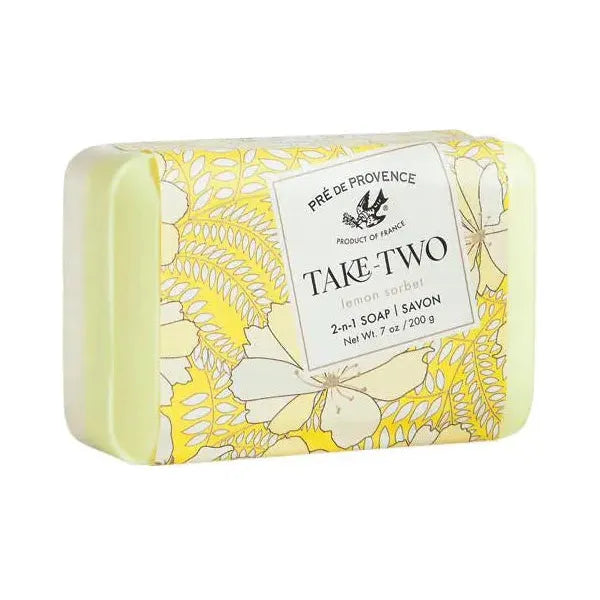 Pre De Provence Pre De Provence Take Two - Lemon Sorbet Soap 7 oz Skin Care Bisque