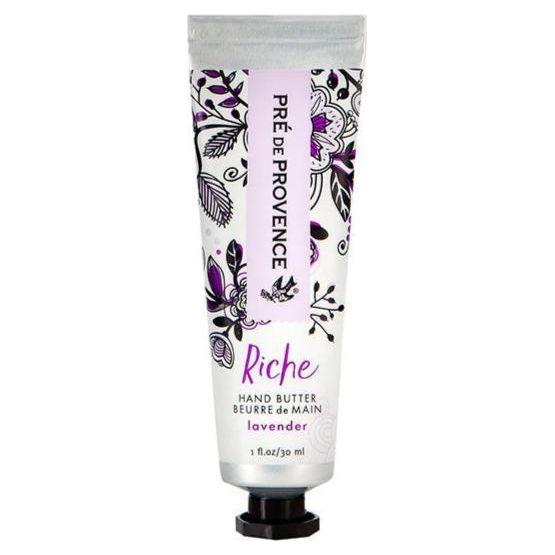 Pre De Provence Pre de Provence Riche Hand Butter 1 fl oz (30 ml) Lavender Hand Butter Light Gray