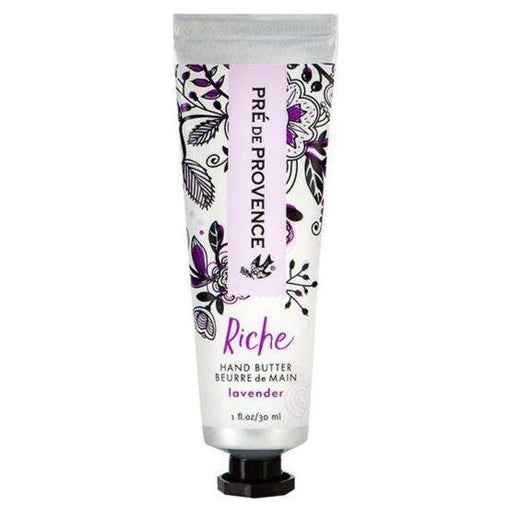 Pre De Provence Pre de Provence Riche Hand Butter 1 fl oz (30 ml) Lavender Hand Butter Light Gray