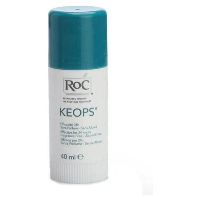 Roc RoC Keops Deodorant Stick Aluminum Free Normal Skin  1.35 oz Deodorant Stick Light Gray