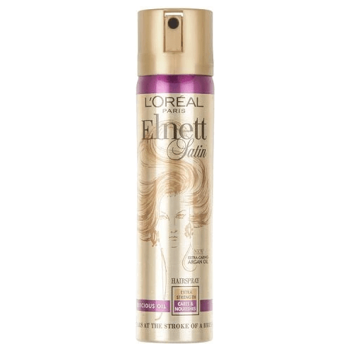 Elnett L'Oreal Elnett Extra Strenght Precious Oil Hairspray 75Ml Hairspray Tan