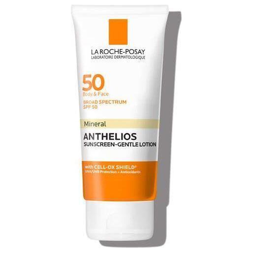 La Roche-Posay La Roche-Posay Anthelios SPF 50 Mineral Sunscreen Gentle Lotion 3oz Mineral Sunscreen Beige