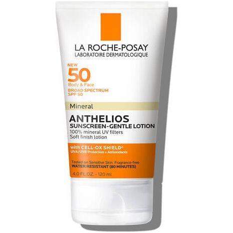 La Roche-Posay La Roche-posay Anthelios 50 Mineral Sunscreen Gentle Lotion 4oz Sunscreen Beige