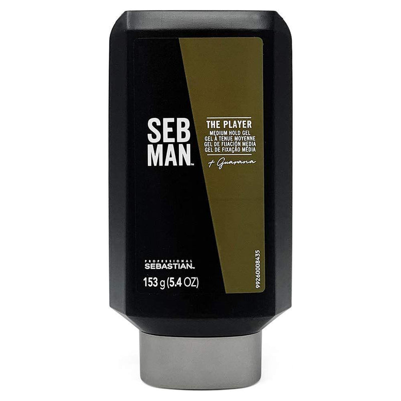 Sebastian Sebastian Seb Man The Player (Medium Hold Gel) 5.4oz Medium Hold Gel Black