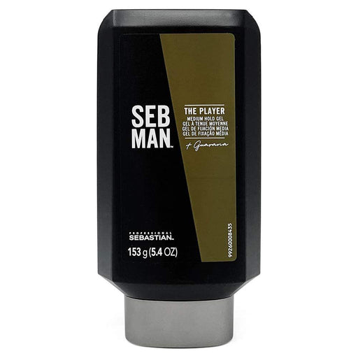 Sebastian Sebastian Seb Man The Player (Medium Hold Gel) 5.4oz Medium Hold Gel Black
